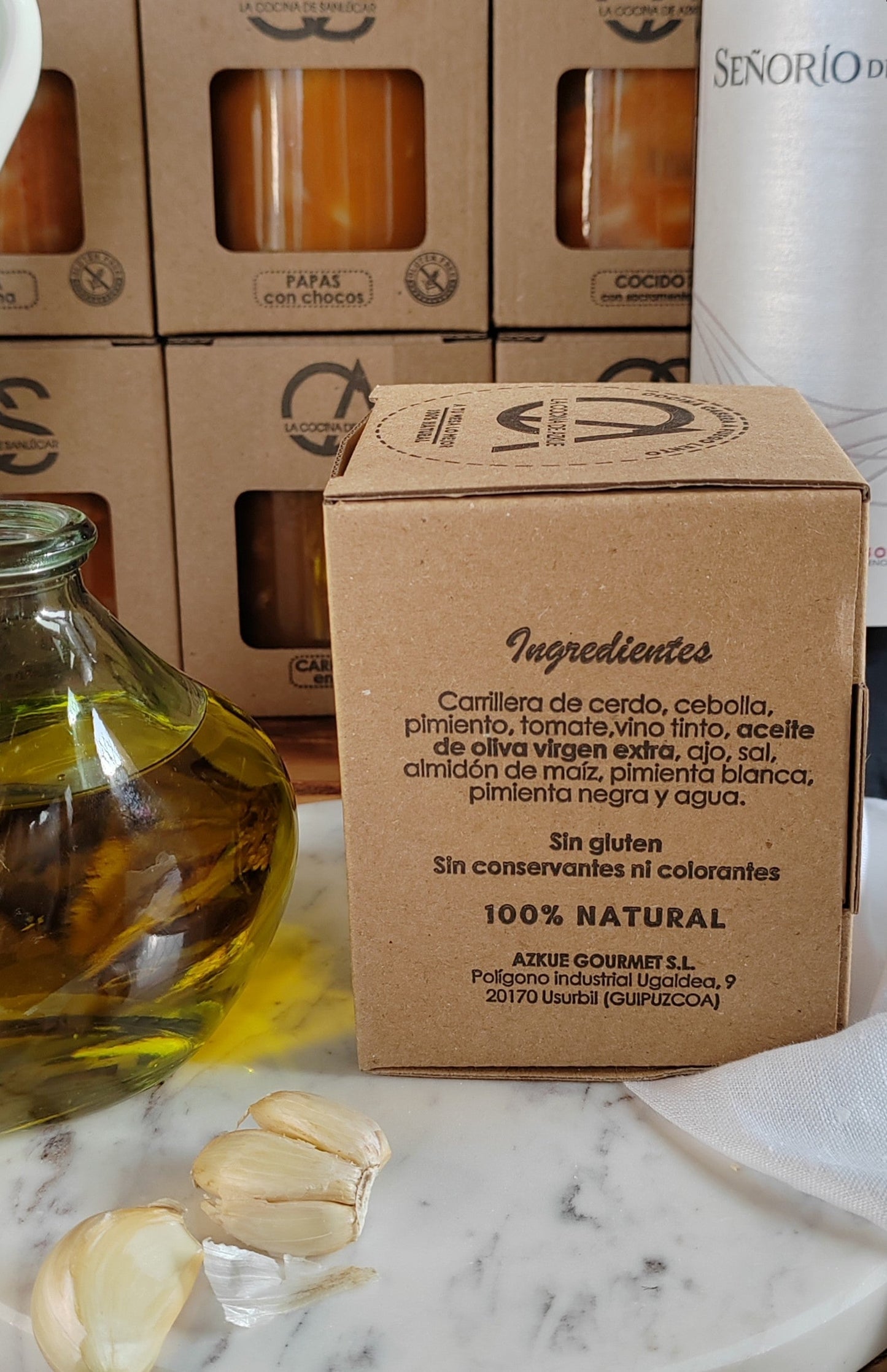 Carrilleras en salsa