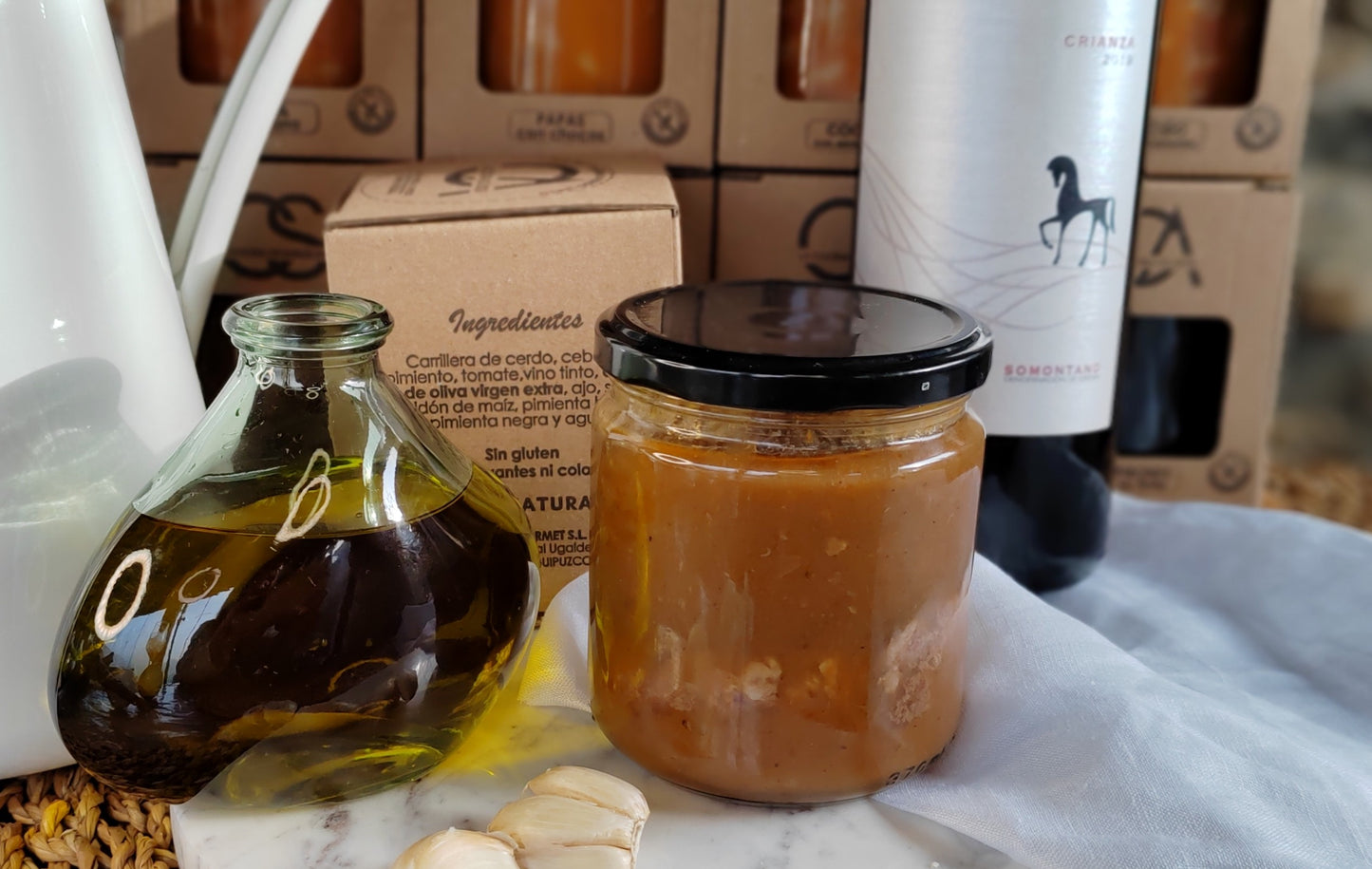 Carrilleras en salsa